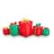 Glitzhome&#xAE; 8ft. Inflatable Gift Boxes With Lights